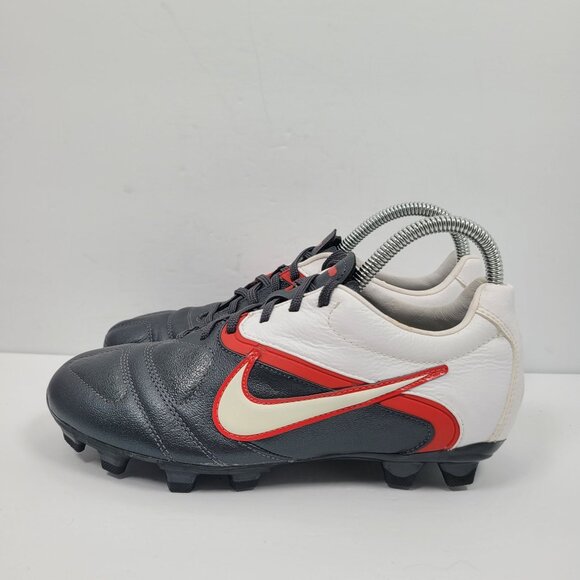 Nike Ctr360 FG Men\'s Black White Athletic Soccer Cleats 428731-016 US Size 6.5 main image 8